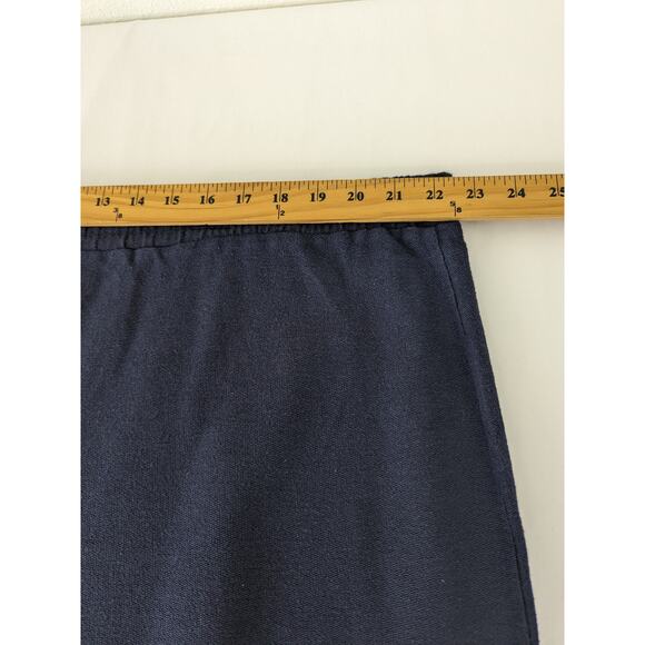 Quacker Factory Womens Blue Pull-on Embroidered Cat Skirt Teacher Size 1X VTG - Picture 4 of 7